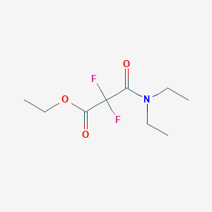 B6312103 Ethyl N,N-diethyl-2,2-difluoromalonamate CAS No. 1357627-40-7