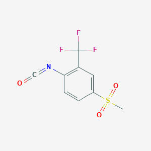 4-(Methylsulfonyl)-2-(trifluoromethyl)phenyl isocyanate