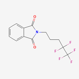 molecular formula C13H10F5NO2 B6312407 N-(4,4,5,5,5-Pentafluoropentyl)phthalimide CAS No. 1357627-02-1