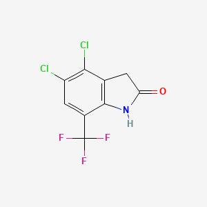 4,5-Dichloro-7-(trifluoromethyl)-2-oxindole