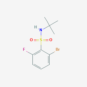 N-(tert-Butyl)-2-bromo-6-fluorobenzenesulfonamide