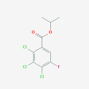 2,3,4-Trichloro-5-fluoro-benzoic acid isopropyl ester