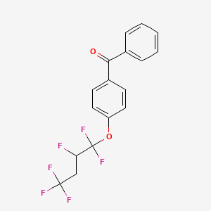 4-(1,1,2,4,4,4-Hexafluorobutyl)benzophenone