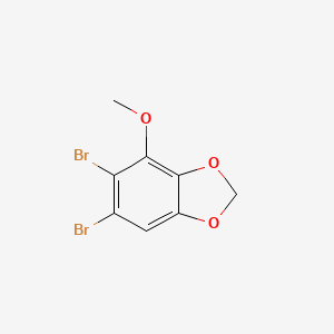 5,6-Dibromo-4-methoxy-1,3-benzodioxole