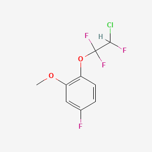2-(2-Chloro-1,1,2-trifluoroethoxy)-5-fluoroanisole