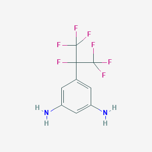 5-(Perfluoroisopropyl)benzene-1,3-diamine