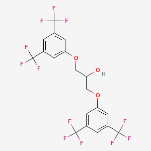 1,3-Bis[3,5-bis(trifluoromethyl)phenoxy]propan-2-ol
