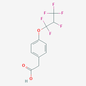 4-(1,1,2,3,3,3-Hexafluoropropoxy)phenylacetic acid