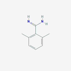 molecular formula C9H12N2 B063126 2,6-Dimethyl-benzamidine CAS No. 184778-43-6