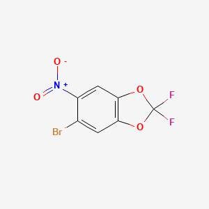 5-Bromo-2,2-difluoro-6-nitro-1,3-benzodioxole, 95%