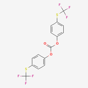 B6312948 Bis[4-(trifluoromethylthio)phenyl]carbonate, 95% CAS No. 1357625-22-9