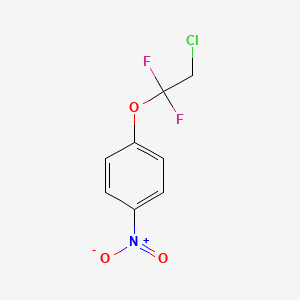 B6312958 4-(2-Chloro-1,1-difluoroethoxy)nitrobenzene CAS No. 1357625-30-9