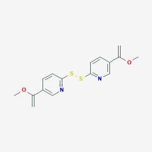 2,2'-Dithiobis[(5-methoxyvinyl)pyridine]