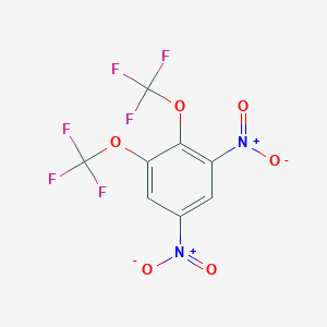 1,2-Bis(trifluoromethoxy)-3,5-dinitrobenzene