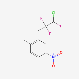 2-(2-Chloro-1,1,2-trifluoroethoxy)-4-nitrotoluene