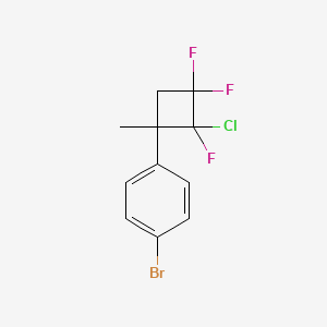 4-(2-Chloro-2,3,3-trifluoro-1-methyl-cyclobutyl)-bromobenzene, 98%