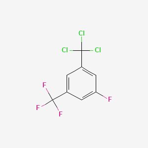 3-(Trichloromethyl)-5-(trifluoromethyl)fluorobenzene