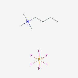 molecular formula C7H18F6NP B6313366 N-Trimethyl-N-butylammonium hexafluorophosphate CAS No. 945625-95-6