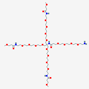molecular formula C51H101N5O23 B6313493 Amino-PEG(4)-[PEG(4)-OMe]3 CAS No. 1333154-69-0