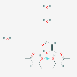 molecular formula C15H30O9Tb B6313994 Terbium(III) acetylacetonate trihydrate CAS No. 16743-69-4