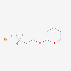 molecular formula C8H15BrO2Zn B6314097 MFCD22685053 CAS No. 2272932-39-3