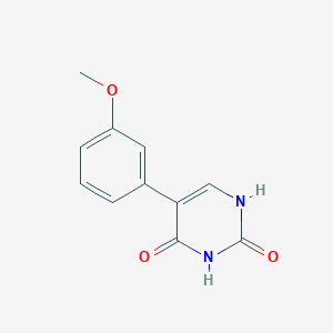 molecular formula C11H10N2O3 B6314116 5-(3-methoxyphenyl)-2,4(1H,3H)-pyrimidinedione CAS No. 127236-03-7