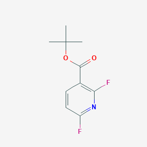 molecular formula C10H11F2NO2 B6314416 tert-Butyl 2,6-difluoronicotinate CAS No. 1956375-96-4