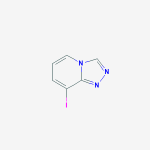 molecular formula C6H4IN3 B6314535 8-Iodo-[1,2,4]triazolo[4,3-a]pyridine CAS No. 1956382-87-8