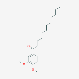 molecular formula C20H32O3 B6314610 1-(3,4-Dimethoxy-phenyl)-dodecan-1-one CAS No. 96966-45-9