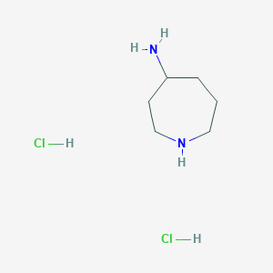 molecular formula C6H16Cl2N2 B6314728 Azepan-4-amine dihydrochloride CAS No. 2307738-79-8