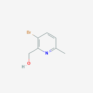 molecular formula C7H8BrNO B6314754 (3-Bromo-6-methylpyridin-2-yl)methanol CAS No. 1379316-16-1