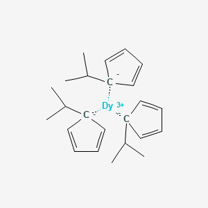 molecular formula C24H33Dy B6314847 Tris(i-propylcyclopentadienyl)dysprosium(III) CAS No. 952518-08-0