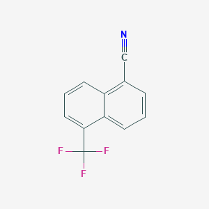 5-(Trifluoromethyl)naphthalene-1-carbonitrile