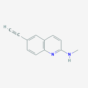 6-Ethynyl-N-methylquinolin-2-amine