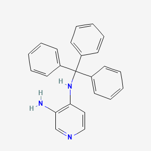 molecular formula C24H21N3 B6314976 N4-Tritylpyridine-3,4-diamine CAS No. 1622290-51-0