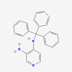 N4-Tritylpyridine-3,4-diamine