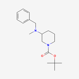 tert-Butyl 3-(N-benzyl-N-methylamino) piperidine-1-carboxylate