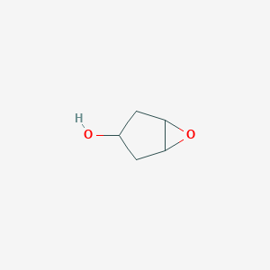 molecular formula C5H8O2 B063151 6-Oxabicyclo[3.1.0]hexan-3-ol CAS No. 175672-65-8