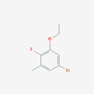 5-Bromo-1-ethoxy-2-fluoro-3-methylbenzene