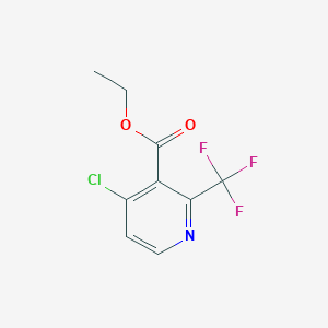 Ethyl 4-chloro-2-(trifluoromethyl)pyridine-3-carboxylate, 95%