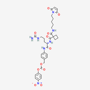 Mal-cyclobutane-1,1-dicarboxamide-Cit-PAB-PNP