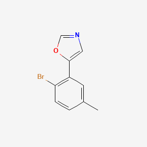 5-(2-bromo-5-methylphenyl)oxazole