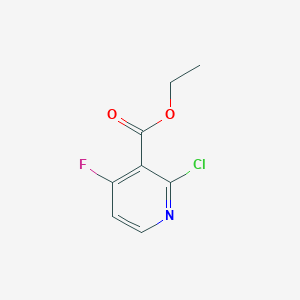 molecular formula C8H7ClFNO2 B6315416 Ethyl 2-chloro-4-fluoronicotinate CAS No. 1807259-57-9