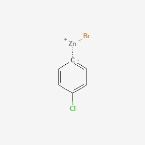 molecular formula C6H4BrClZn B6315447 4-Chlorophenylzinc bromide, 0.50 M in THF CAS No. 150766-93-1