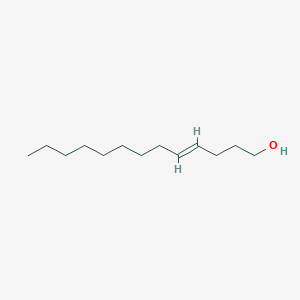 molecular formula C13H26O B6315499 trans-4-Tridecen-1-OL CAS No. 75568-02-4