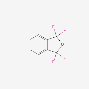 molecular formula C8H4F4O B6315505 1,1,3,3-Tetrafluoro-1,3-dihydrobenzofuran, 99% CAS No. 651-39-8