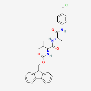 Fmoc-Val-Ala-PAB-Cl