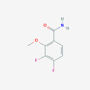 molecular formula C8H7F2NO2 B6315754 3,4-Difluoro-2-methoxybenzamide CAS No. 1807182-96-2