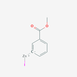 molecular formula C8H7IO2Zn B6315786 3-(Methoxycarbonyl)phenylzinc iodide CAS No. 148651-38-1