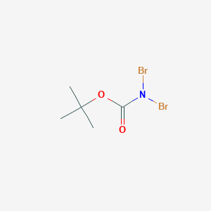 molecular formula C5H9Br2NO2 B6315838 Carbamic acid, N,N-dibromo-, 1,1-dimethylethyl ester CAS No. 358365-86-3